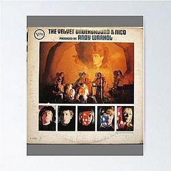 The Velvet Underground & Nico, Mono Back cover Original Poster