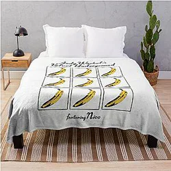 The Velvet Underground and Nico Throw Blanket