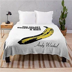 The Velvet Underground & Nico Andy Warhol Throw Blanket