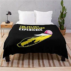 Gift for Men the Velvet Underground Experience Awesome Movie Fan Throw Blanket