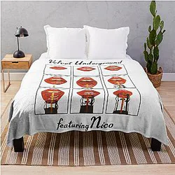 The Velvet Underground Featuring Nico Throw Blanket