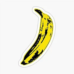 Andy Warhol Banana the Velvet Underground Sticker