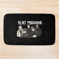 The Velvet Underground Music Bathroom Mat