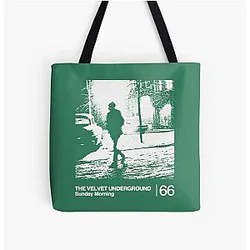 Sunday Morning The Velvet Underground Minimalist Artwork Design Tote Bag