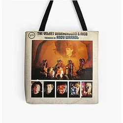 The Velvet Underground & Nico, Mono Back cover Tote Bag