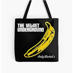 Bananas Warhol The Velvet Underground All Over Tote Bag