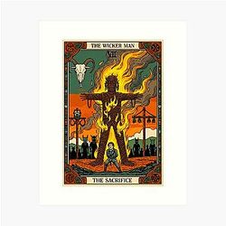 The Wicker Man Art Print