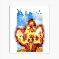 Don't Keep the Wicker Man Waiting Sticker