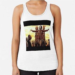 Glow of the Wicker Man: A Pagan Tank Top