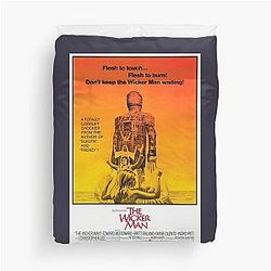Mens The Best Selling Wicker Man Duvet Cover
