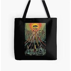 The Wicker Man All Over Print Tote Bag