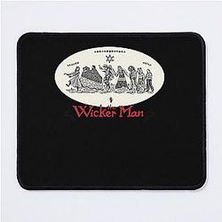 The Wicker Man Design Sticker Mouse Pad