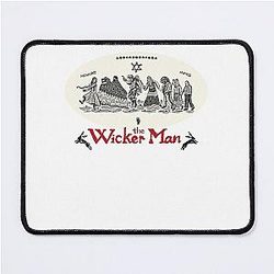 The Wicker Man Design Mouse Pad