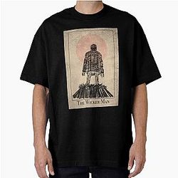The Wicker Man Poster Classic Oversized T-Shirt