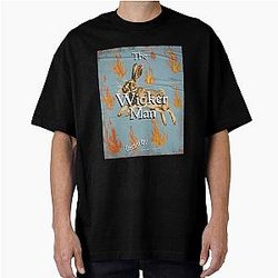 The Wicker Man Classic Poster Oversized T-Shirt