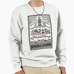 The Wicker Man Horror Movie Pullover Sweatshirt