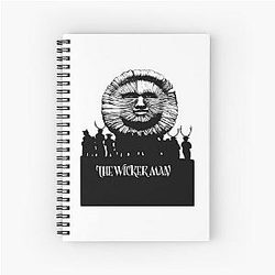 The Wicker Man T-Shirt and Spiral Notebook.