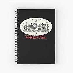 The Wicker Man Spiral Notebook