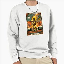 The Wicker Man Tarot Card Pullover Sweatshirt