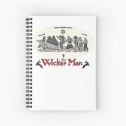 The Wicker Man Spiral Notebook