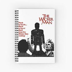 The Wicker Man Spiral Notebook