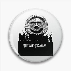 The Wicker Man T-Shirt and Pin.