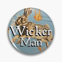 The Wicker Man Classic Movie Poster Pin