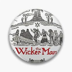 The Wicker Man Scariest Movie Pin