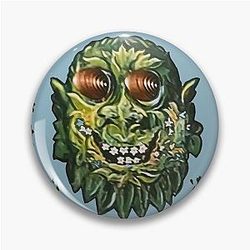 The Green Man Inn Wicker Man Pin