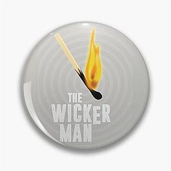 The Wicker Man Alternative Movie Poster Pin
