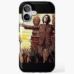 Glow of the Wicker Man: A Pagan Dream Phone Case