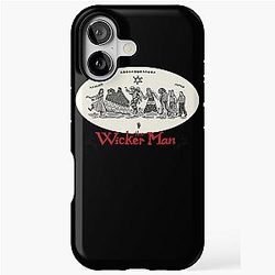 The Wicker Man Sticker iPhone Tough Case