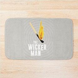 The Wicker Man Alternative Movie Poster Bathroom Mat