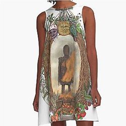 The Wickerman A-Line Dress