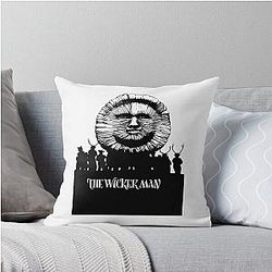 The Wicker Man Throw Pillow