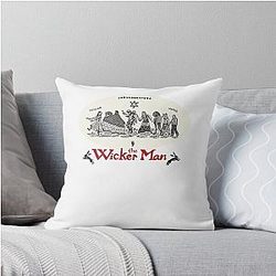 The Wicker Man Design Throw Pillow