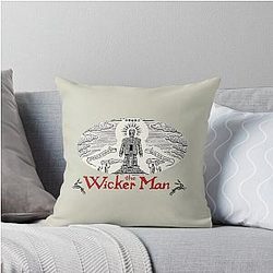 The Wicker Man Throw Pillow