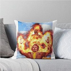 Don't Keep The Wicker Man Waiting Throw Pillow