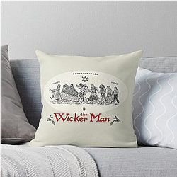 The Wicker Man Throw Pillow
