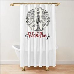 The Wicker Man Shower Curtain
