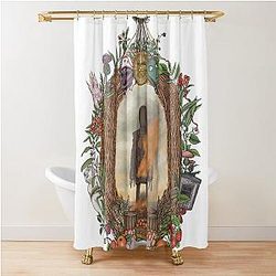 The Wicker Man Shower Curtain