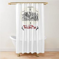 The Wicker Man Shower Curtain