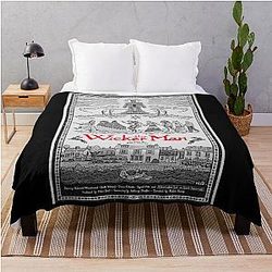 The Wicker Man Movie Throw Blanket