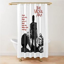 The Wicker Man Shower Curtain