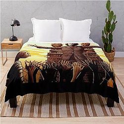 Glow of the Wicker Man: A Pagan Throw Blanket