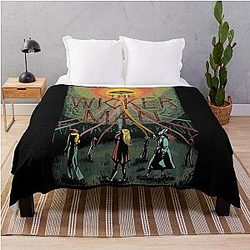 The Wicker Man Throw Blanket
