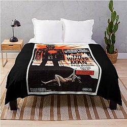 The Wicker Man Australian Release Throw Blanket