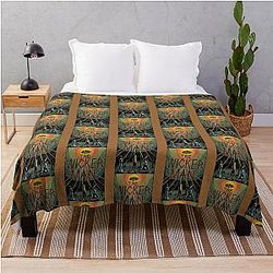 The Wicker Man Throw Blanket