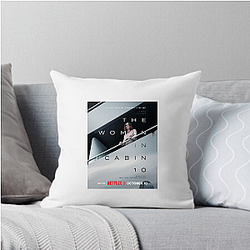 The Woman in Cabin 10 Merch For Fans The Woman In Cabin 10 Pillows Cover