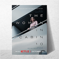 The Woman in Cabin 10 Merch For Fans The Woman In Cabin 10 Posters